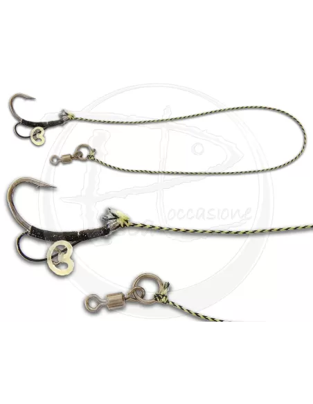 Anti eject hair rig con amo Carpfishing Lineaeffe