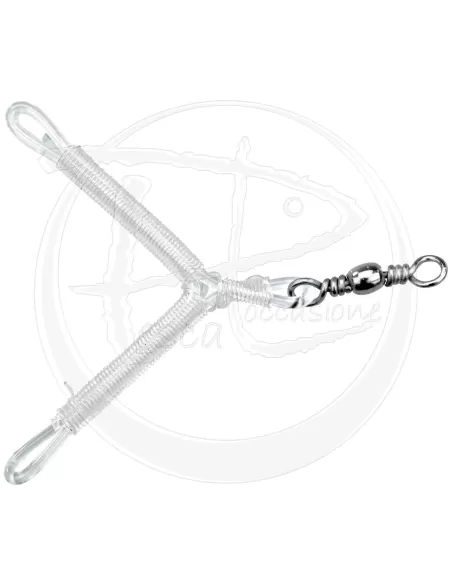 Quick attack for two hooks Nylon Forks 2 pz