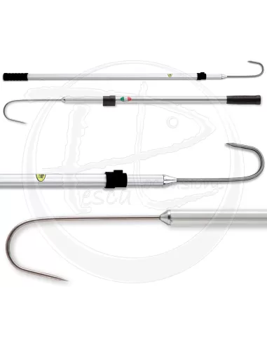 Raffio telescopico alluminio Accessori da pesca Lineaeffe