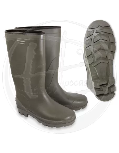 Rubber knee boots