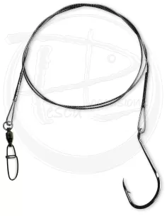 Steel wire with hook and Swivel Strong 