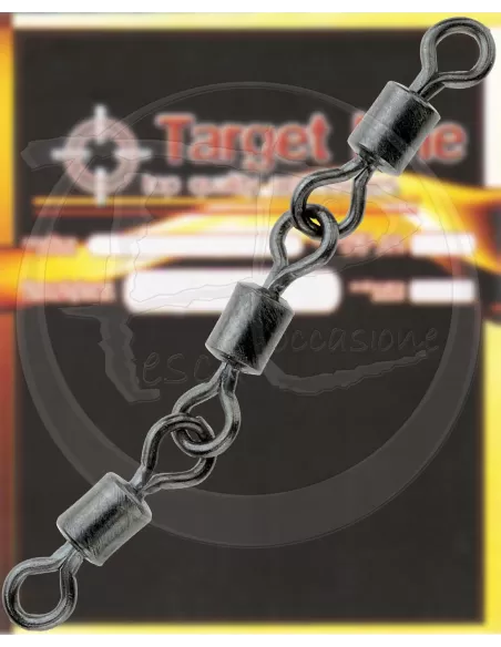 Girella tripla concatenata rolling 12 pz Minuteria Lineaeffe