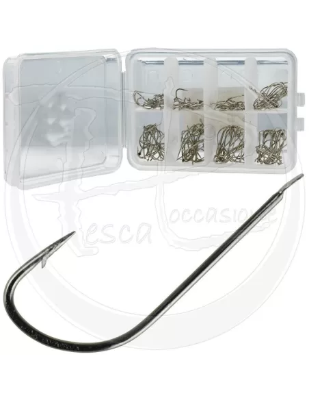 100 ami con scatolina Kit da pesca Kolpo