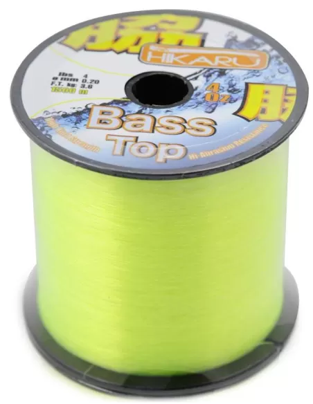 Hikaru Bass Top Fishing Line Yellow 1900 mt Hikaru fishing lines