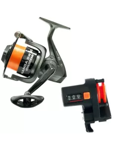 Combo Mulinello con Filo e Contametri Mulinelli da Pesca Kolpo