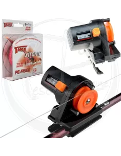 Combo trecciato e contametri Kit da pesca Altro