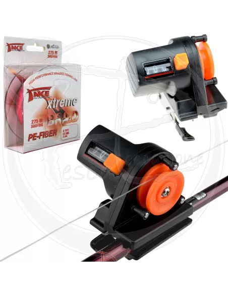 Combo trecciato e contametri Kit da pesca Altro
