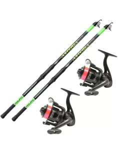 Combo Fishing Bottom Port Cliff Lake 2 Reeds 2 Reels