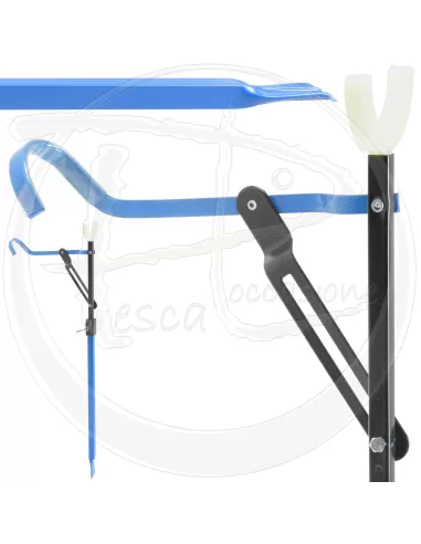 Kolpo Picchetto Basculante Poggia Canne Fluorescente Accessori da pesca Kolpo