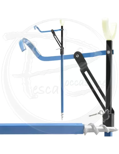 Picchetto Rock Blu trivella Accessori da pesca Kolpo