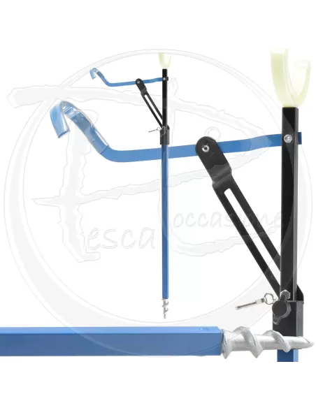 Picchetto Rock Blu trivella Accessori da pesca Kolpo