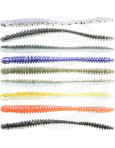Nomura Glitter Ribs Worm Esche Artificiali Nomura