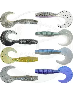 Falcetto Vibra Tail Grub Esche Artificiali Nomura