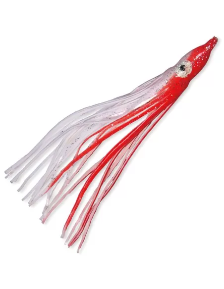 Octopus in red silicone white
