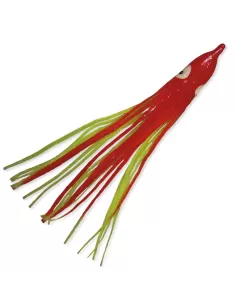 Octopus in red silicone yellow 