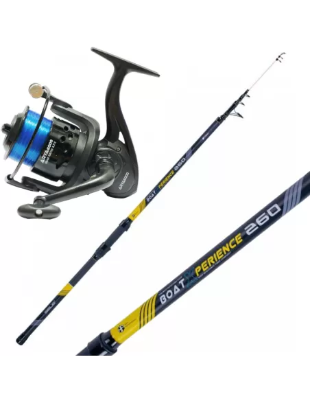 Kit Pesca Fondo Bolentino High Performance Kit da pesca Sele