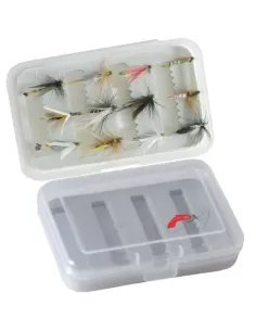 Scatola porta mosche Pesca a mosca panaro