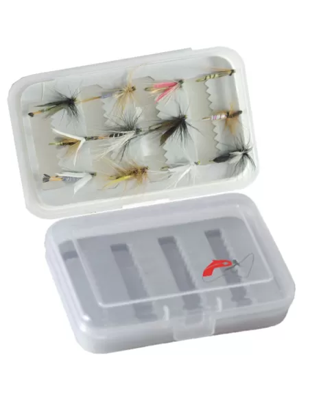 Scatola porta mosche Pesca a mosca panaro