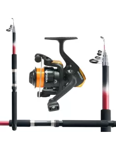 Fishing Kit Start Canna 2.70 mt Reel and Wire 