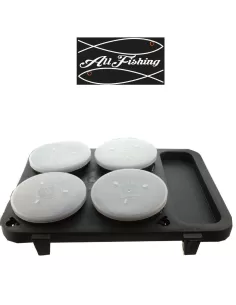 Bait tray with four containers 