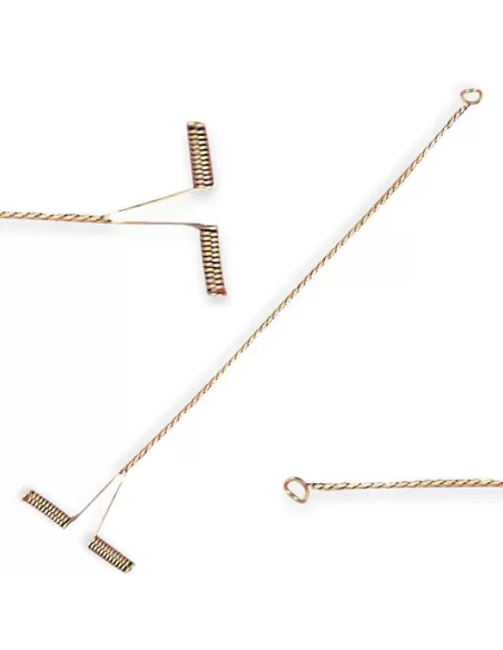 Antitangle Bracciolo in Metallo Anti Groviglio Esche Artificiali Lineaeffe