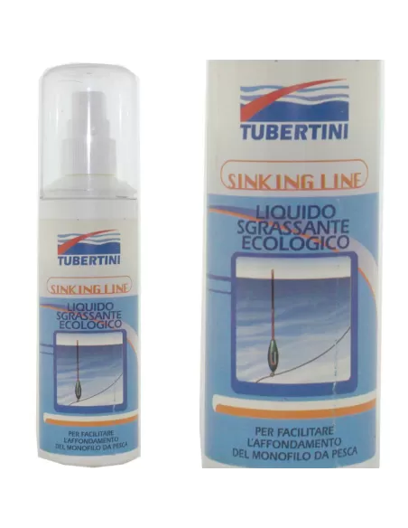 Tubertini Liquido Sgrassante per Filo da Pesca Feeder e Inglese Galleggianti e bombarde Tubertini