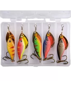 Set minnows with scoop 