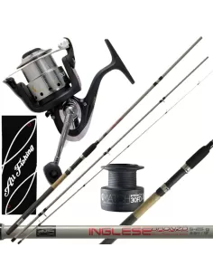 Kit pesca inglese canna all fishing e mulinello veloce Canne inglesi All Fishing
