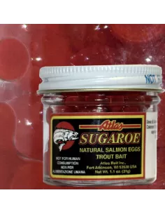 Eggs of natural salmon atlas 