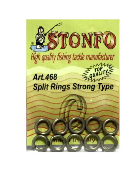 Stonfo slit rings strong anellini Esche Artificiali Stonfo