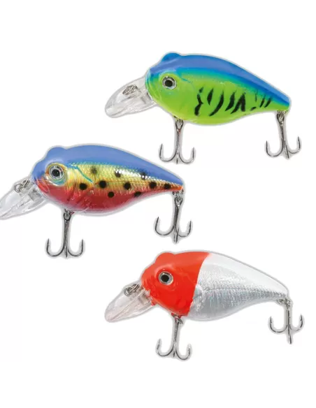 kit 3 crank bass Esche Artificiali Lineaeffe