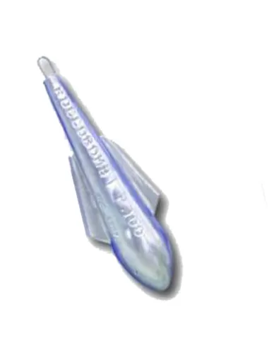 Piombo roccobomb con anello inox Piombi Surfcasting Fonderia roma