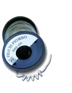 Filo di piombo bobina da mezzo chilo Minuteria Fonderia roma
