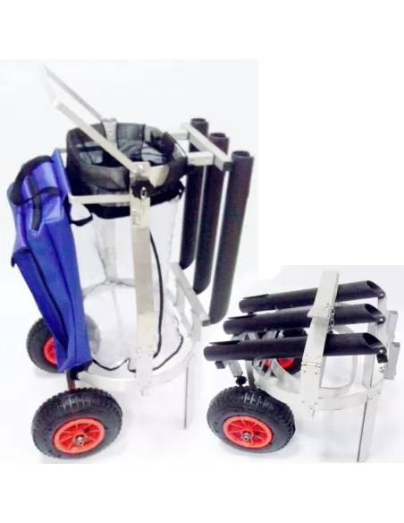 Kolpo Cestino Trout Area Spinning Laghetto con Porta Canne Iperlusso Accessori da pesca Kolpo