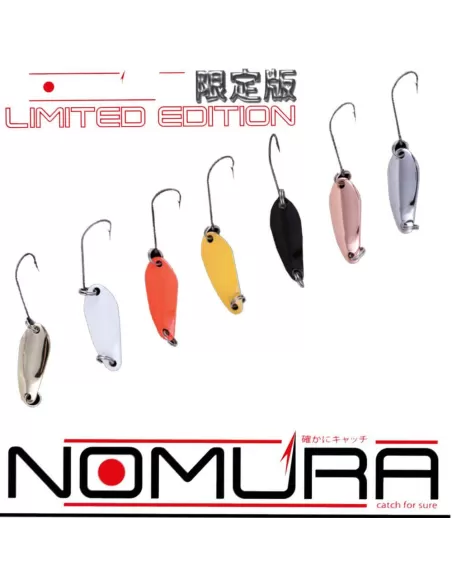 Nomura Ondulante Lake Trota Spoon Esche Artificiali Nomura
