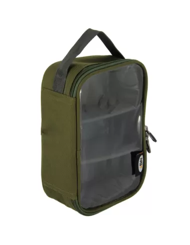 Ngt Borsa Porta Piombi e Accessori Chiusura Trasparente Carpfishing