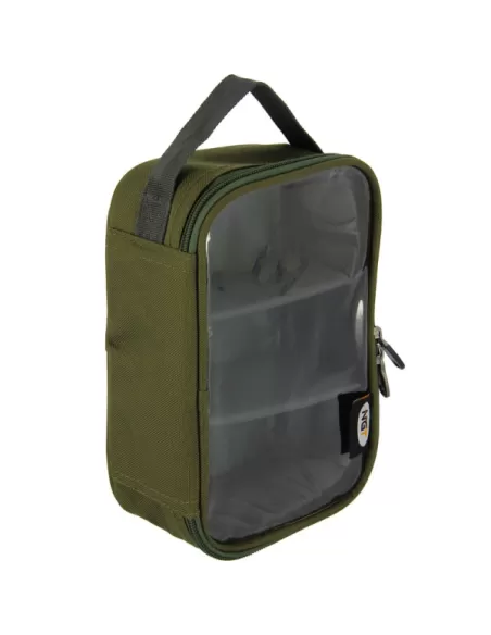 Ngt Borsa Porta Piombi e Accessori Chiusura Trasparente Carpfishing