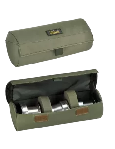 K Karp Astuccio Porta Bobine Mulinelli Da Pesca Spool Bag Carpfishing K-Karp