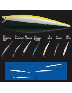 Nomura Artificiale Floating Nagasa Da Spinning 17.5 Centimetri Esche Artificiali Nomura