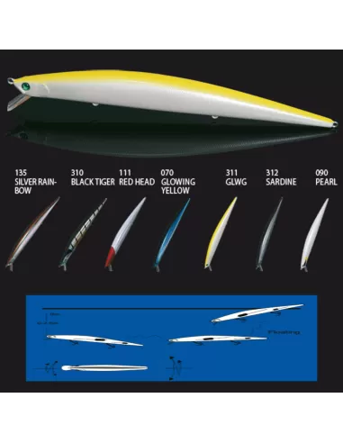 Nomura Artificial Floating Nagasa Spinning 17.5 Cm