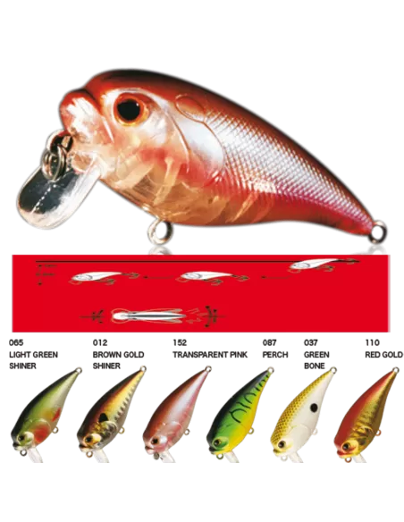 Nomura Artificiale Da Spinning Tokyo Crank 5.5 Centimetri Esche Artificiali Nomura