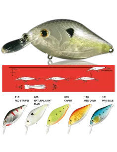 Nomura Artificiale Osaka Crank Per Spinning 5 Centimetri Esche Artificiali Nomura