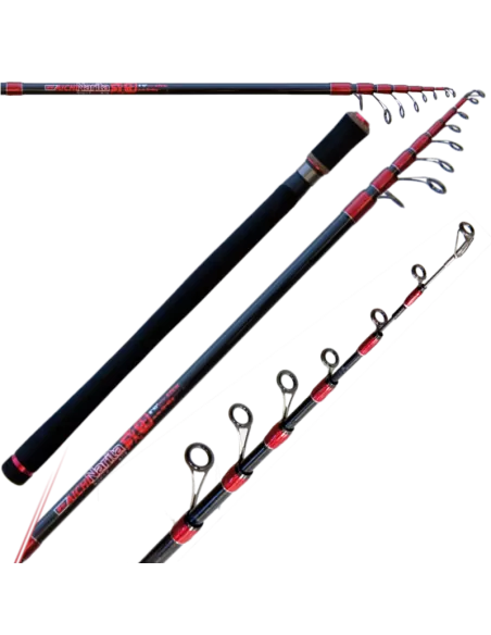 Nomura Canna Aichi Narita Da Viaggio Travel Telescopica In Carbonio Canne da pesca Nomura