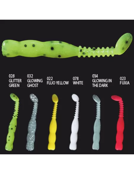 Nomura Koi Silicone Soft Aromatizzato Al Granchio Trout Area Spinning Esche Artificiali Nomura