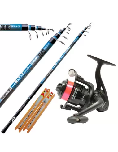 Kit Da Pesca Canna Mulinello e Lenze Tutto Fare Kit da pesca Sele