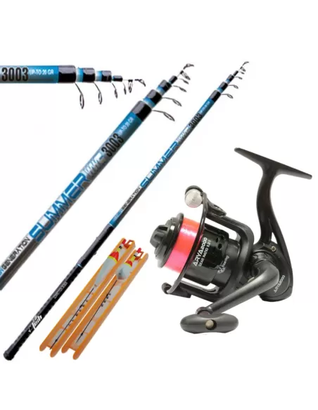 Kit Da Pesca Canna Mulinello e Lenze Tutto Fare Kit da pesca Sele