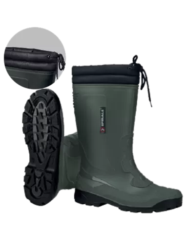Spirale Stivale a Ginocchio con Rivestimento Interno Caldo e Laccio ZONA OUTLET PESCA Spirale