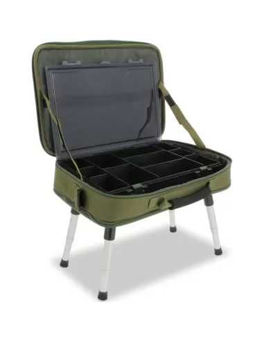 Ngt Carp Case System Tavolino con Borsa Porta Accessori 612 Carpfishing