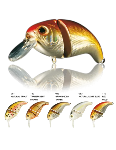 Nomura Crank Joint Snodato Galleggiante 6 Centimetri Esche Artificiali Nomura