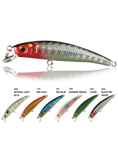 Nomura Nano Jerk Piccolo Minnow Affondante da Spinning Esche Artificiali Nomura